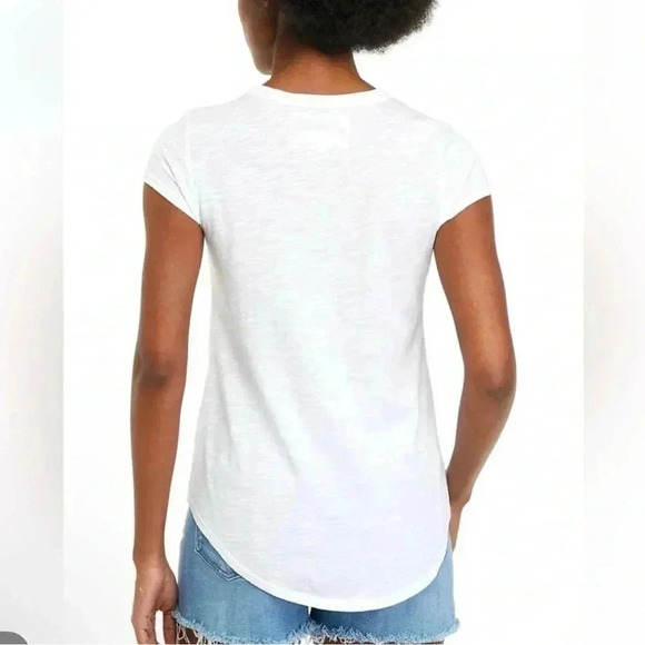 Adorable Cupio Crochet Pocket Tee! Size L - Picture 3 of 9